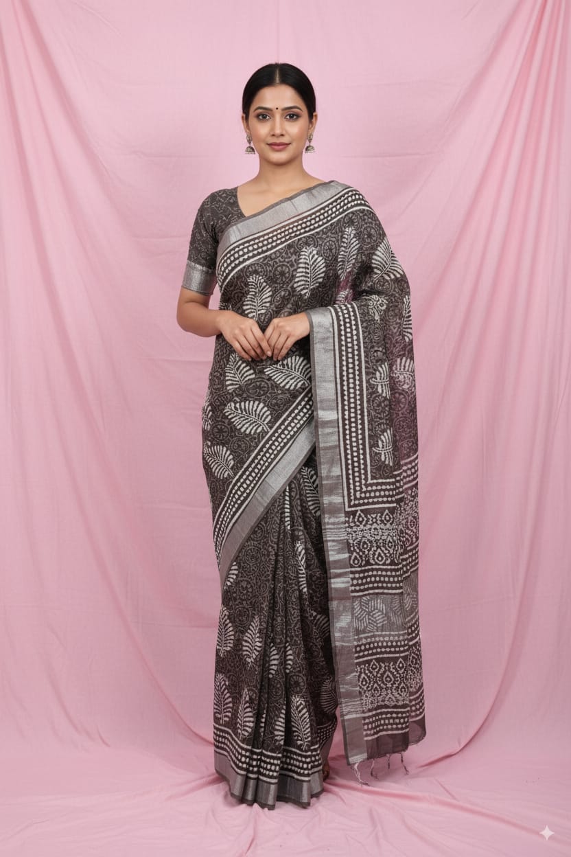 Linen Sarees