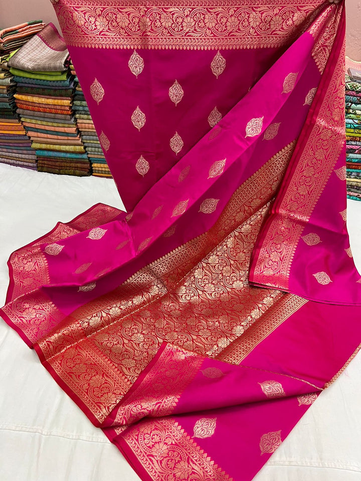 Banaras Semi Katan Silk Saree