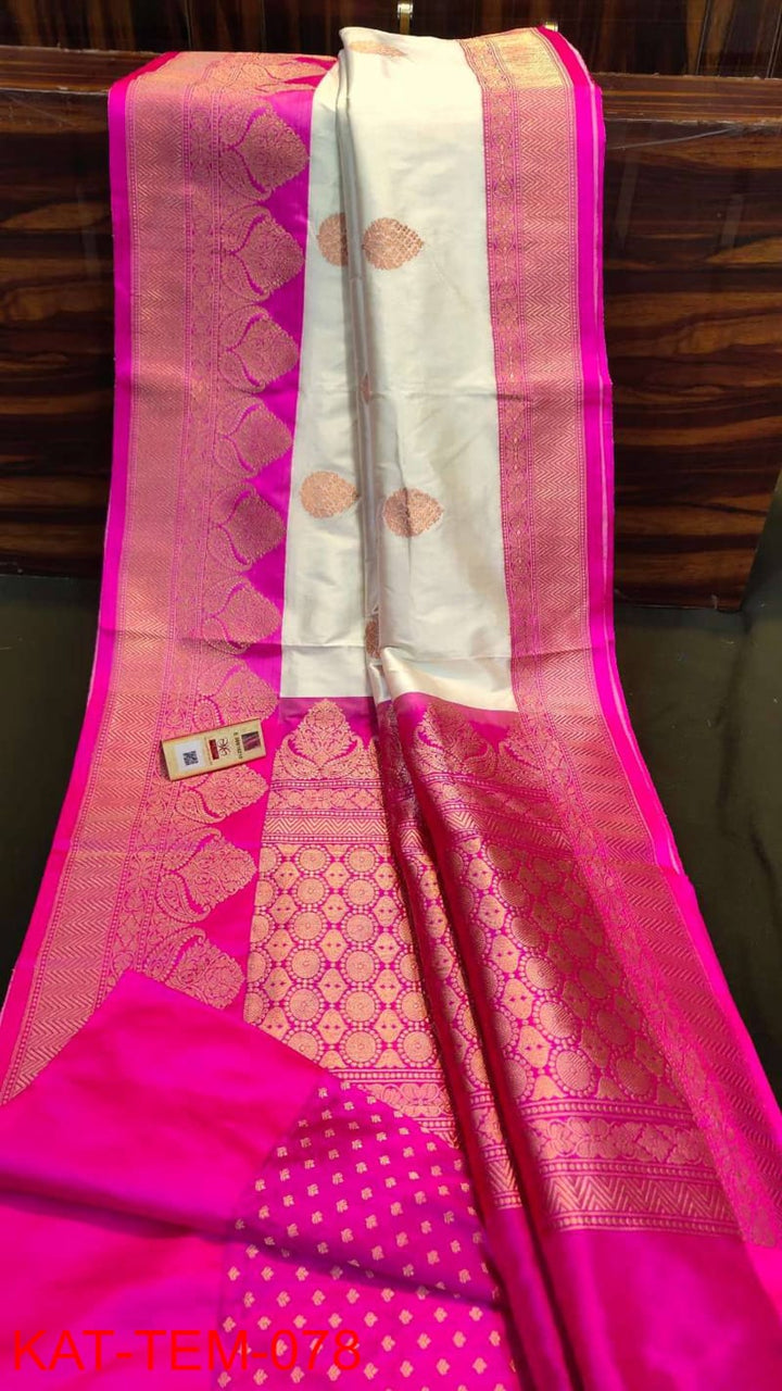 Banaras Handloom Katan Silk Saree