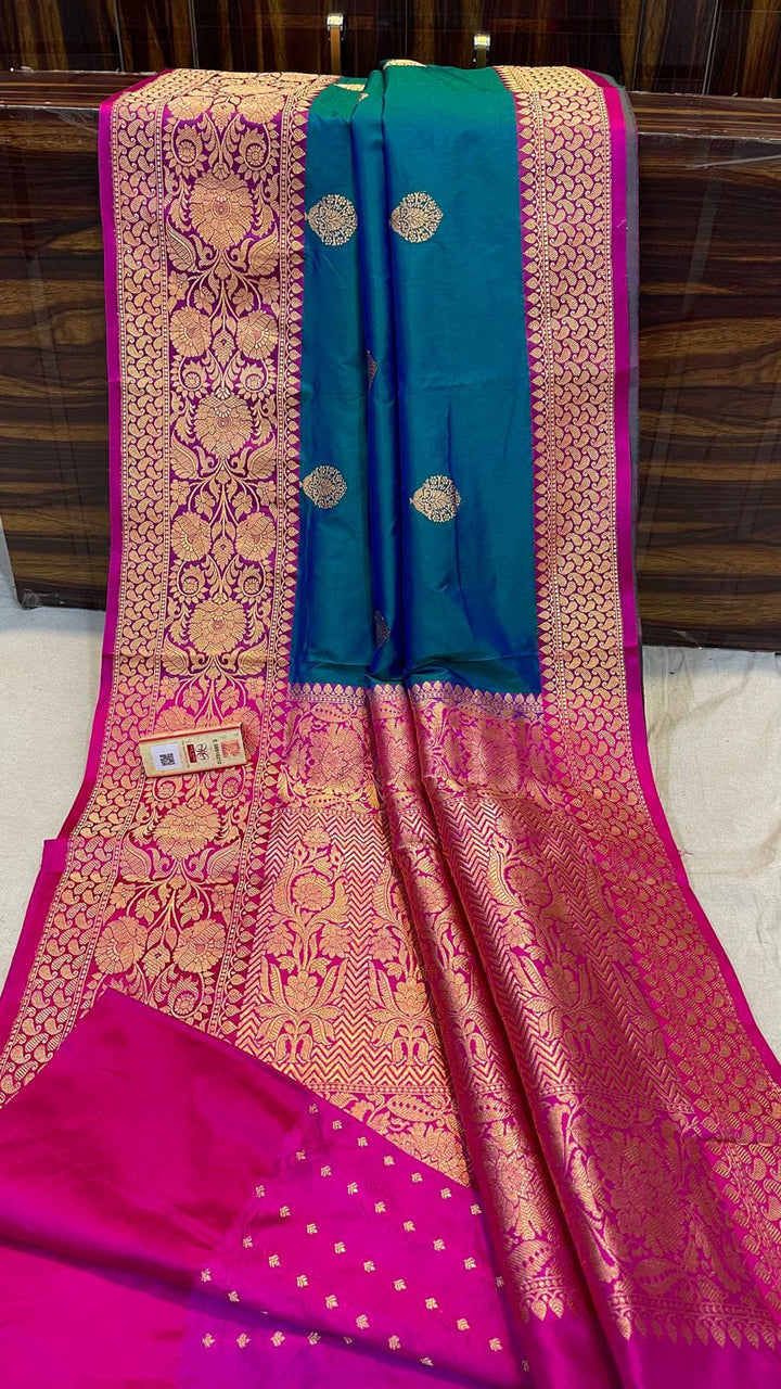 Banaras Handloom Katan Silk Saree