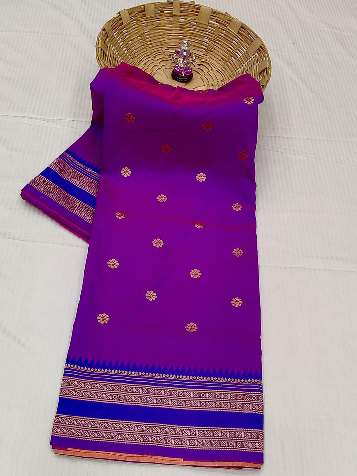 Paithani Soft Silk Narayanpet Modal Saree