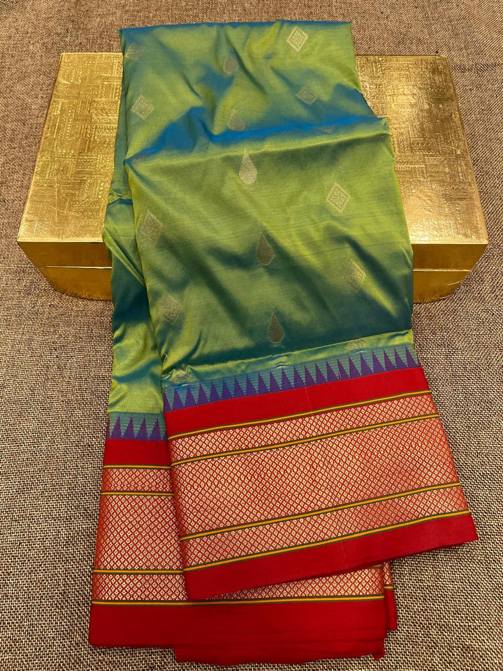 Paithani Tana Soft Silk Buttas Design Saree