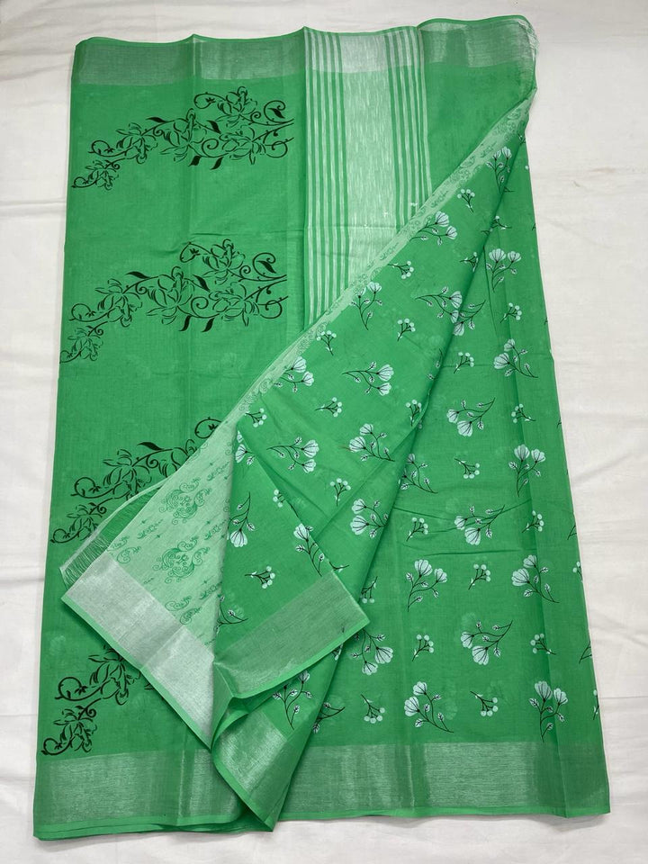 Mangalagiri Cotton Printed Saree