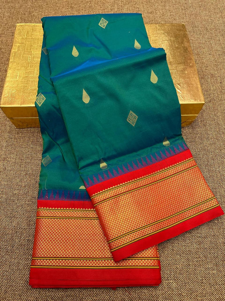 Paithani Tana Soft Silk Buttas Design Saree