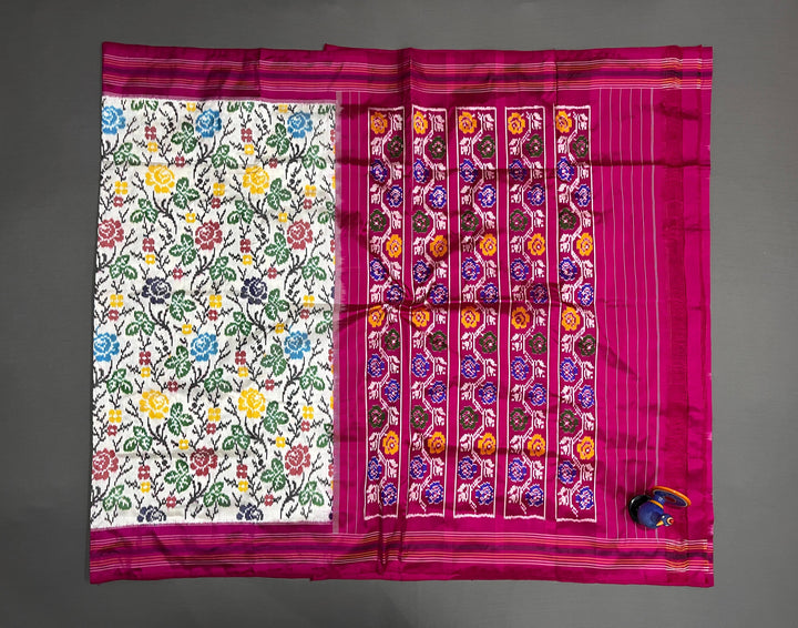Pochampally Ikat Handloom Silk Saree