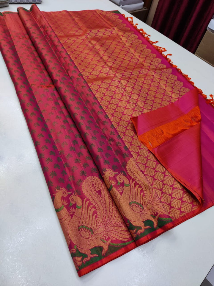 Kanchipuram Handloom Pure Silk Saree