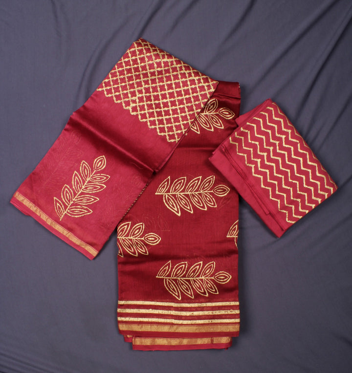 Chanderi Cotton / Silk Dress Material
