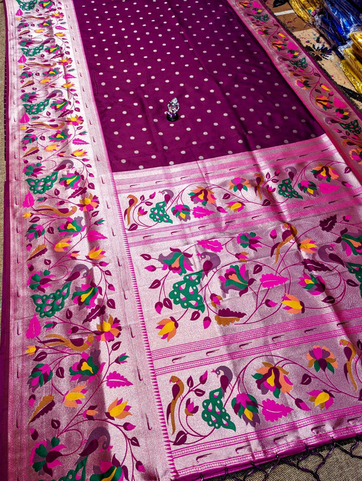 Paithani Semi Soft Silk Saree