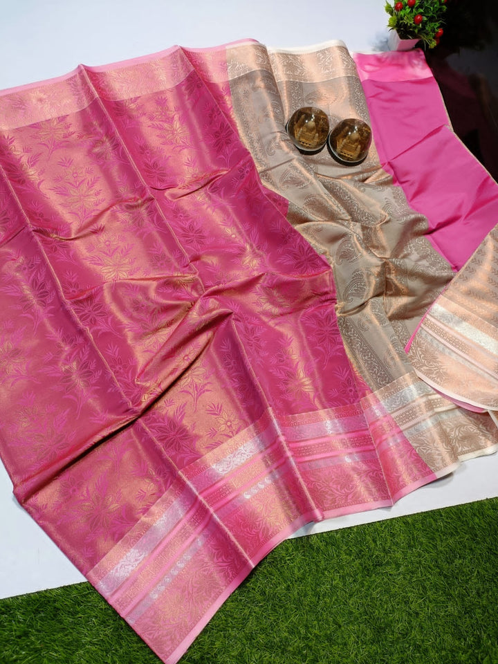 Banaras Semi Silk / Cotton Saree