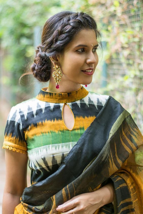 Silk Net Saree Blouse Designs for Weddings | New Fashion Elle