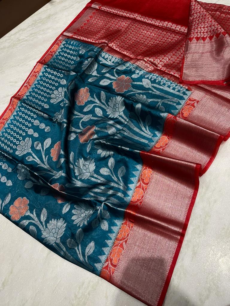 Banaras Semi Soft Silk Saree