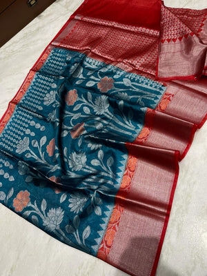 Banaras Semi Soft Silk Saree