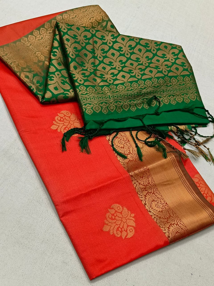 Kanchipuram Semi Soft Silk Saree